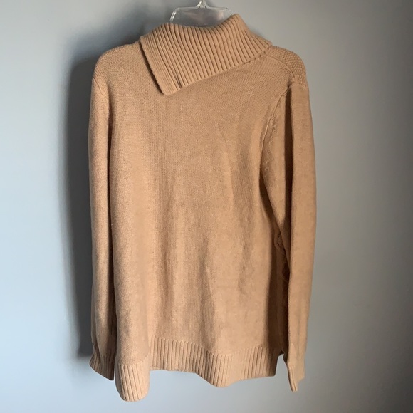 NWT! Charter Club Camel Roll Neck Sweater - Picture 4 of 6